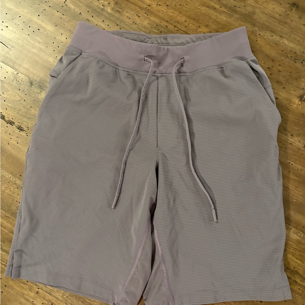 lululemon athletica Men's Waffle Knit Drawstring Shorts - Dusty Mauve